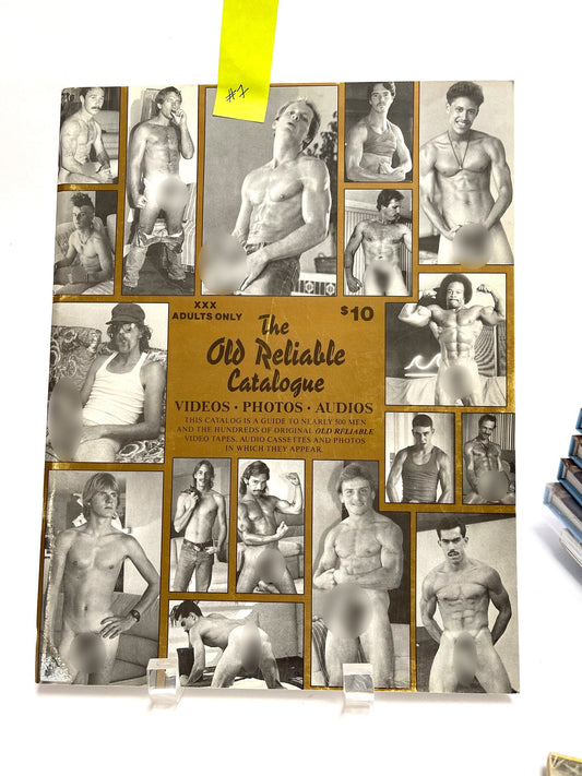 Old Reliable Solo Video Catalogue Number 1, Vintage Magazine. Work of David Hurles 2 copies in stock