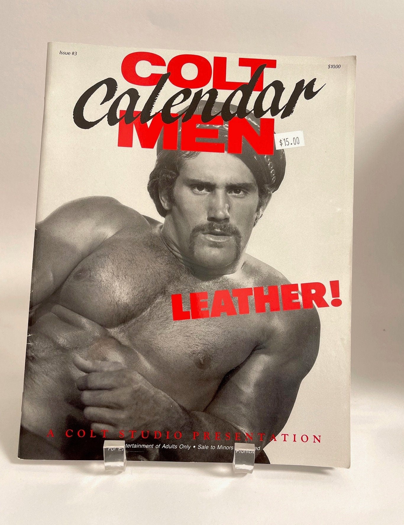 Colt Calendar Men Leather! Issue 3... Amazing Condition... from 1990. Mature Content